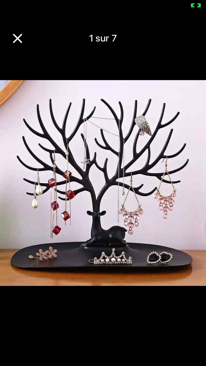 Présentoir à bijoux arbre élégant