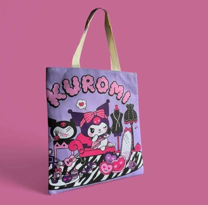 Sac Cabas Illustré mignon