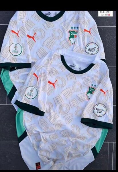 Maillot équipe de football