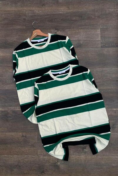 T-shirts rayés unisexes