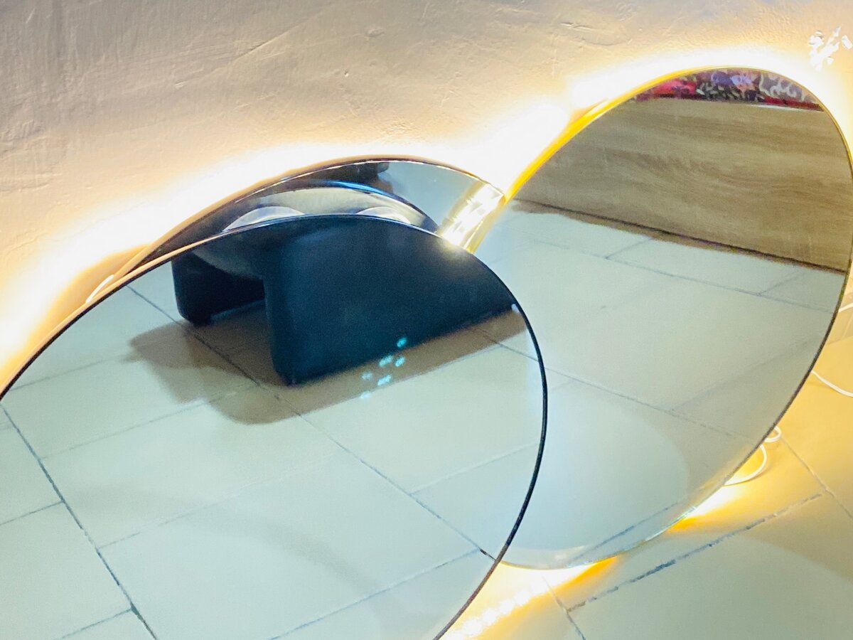 24 inches Round Mirror with Led light