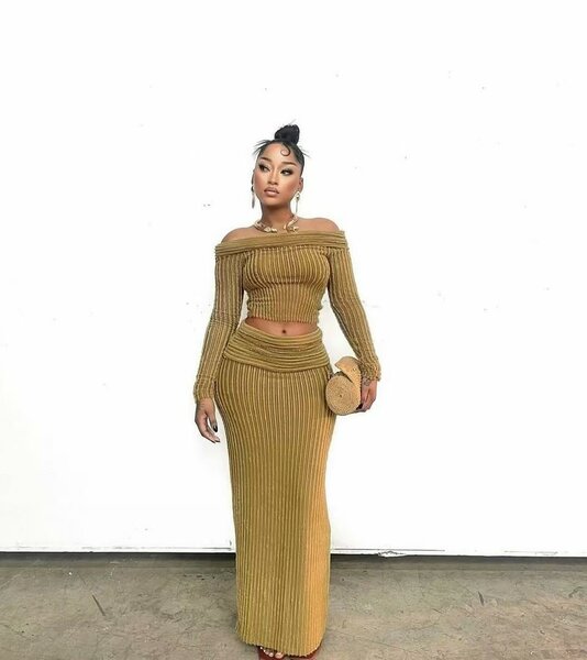 Complet jupe longue + haut