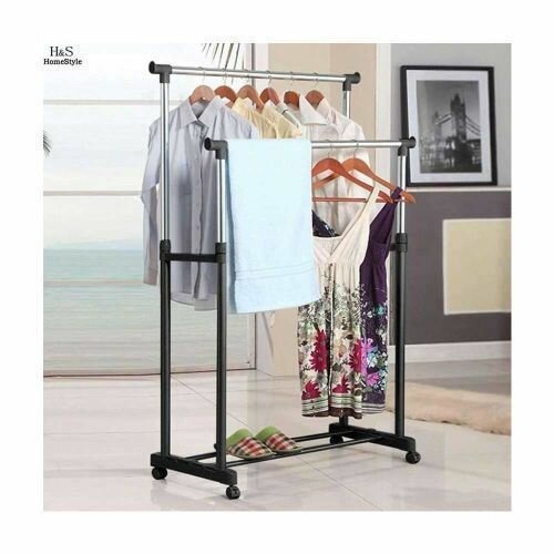 Adjustable Double Clothing Rack