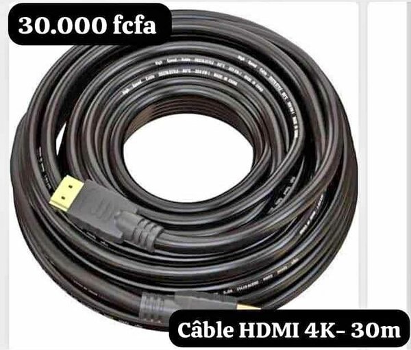 Câble HDMI 4K - 30m
