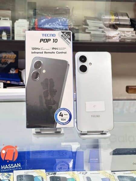 TECNO Pop 10 Smartphone(64+6)