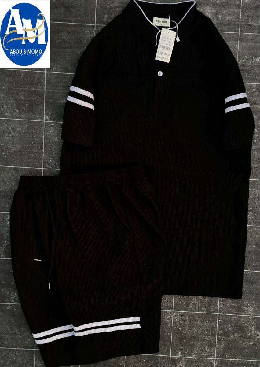 Ensemble sport bicolore