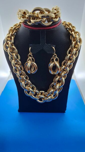 Ensemble Bijoux Dorés Élégant