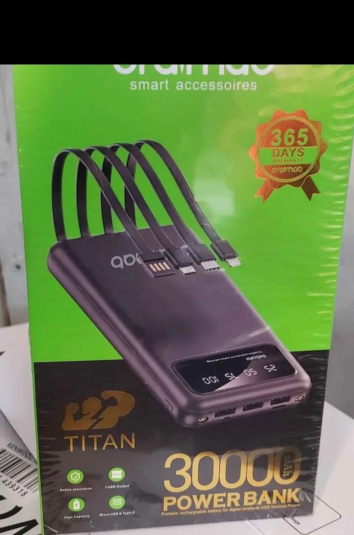 30000mah heavy duty power bank Very strong power bank