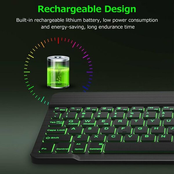 Wireless Bt Keyboard Ultra-Th