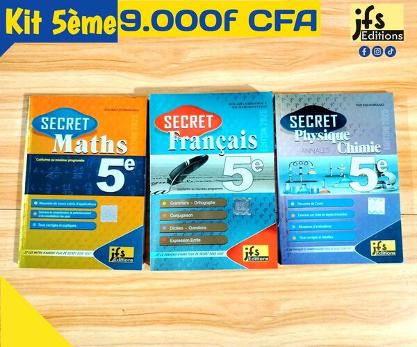 Kit scolaire 5ème