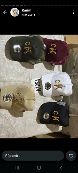 Casquettes mode unisexes