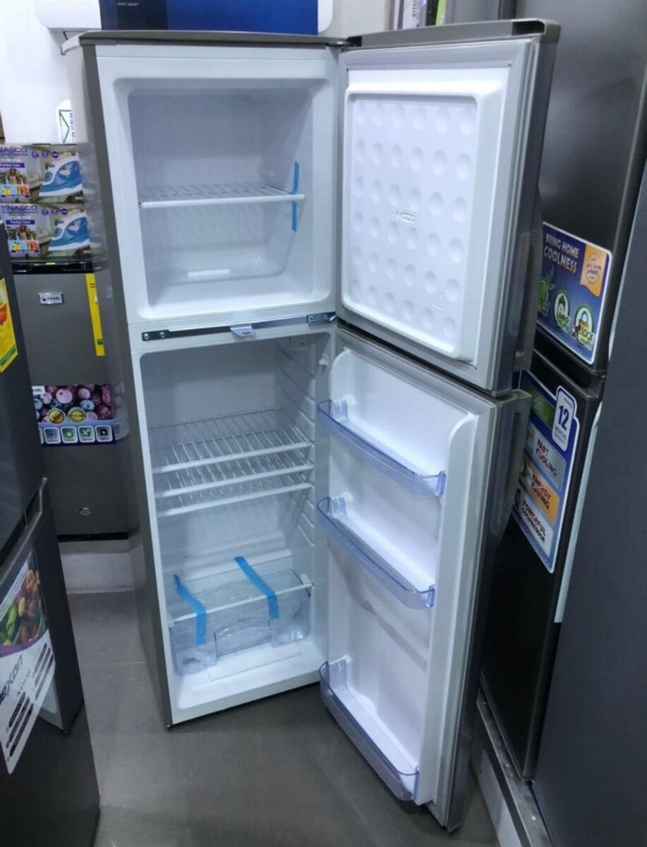 Roch 118L Double Door Top Freezer Fridge