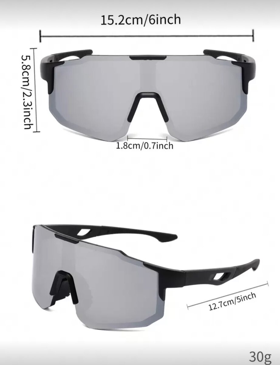 Lunettes de cyclisme polarisées