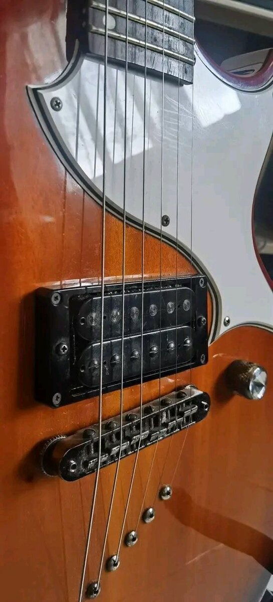 Guitare électrique élégante