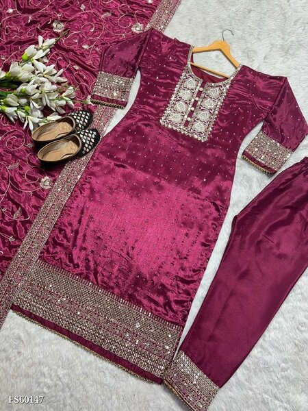 Organza 3 Peace Suit