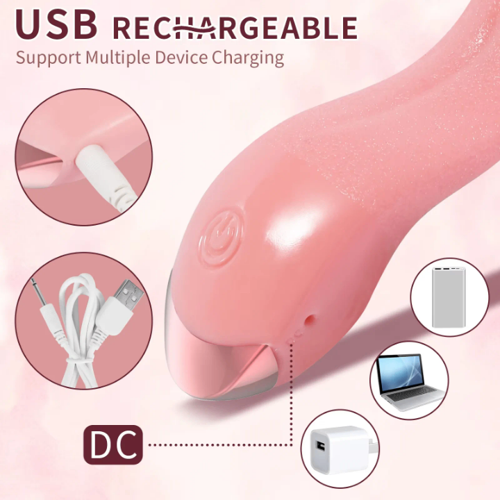 Vibromasseur Rechargeable 10 Modes