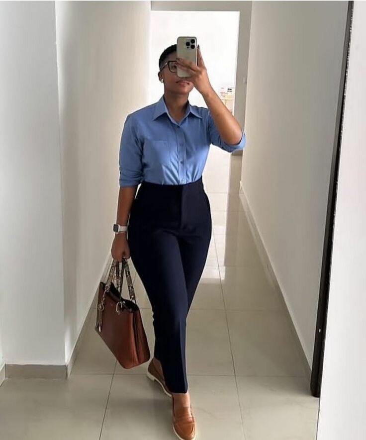 Pantalon Zara taille haute