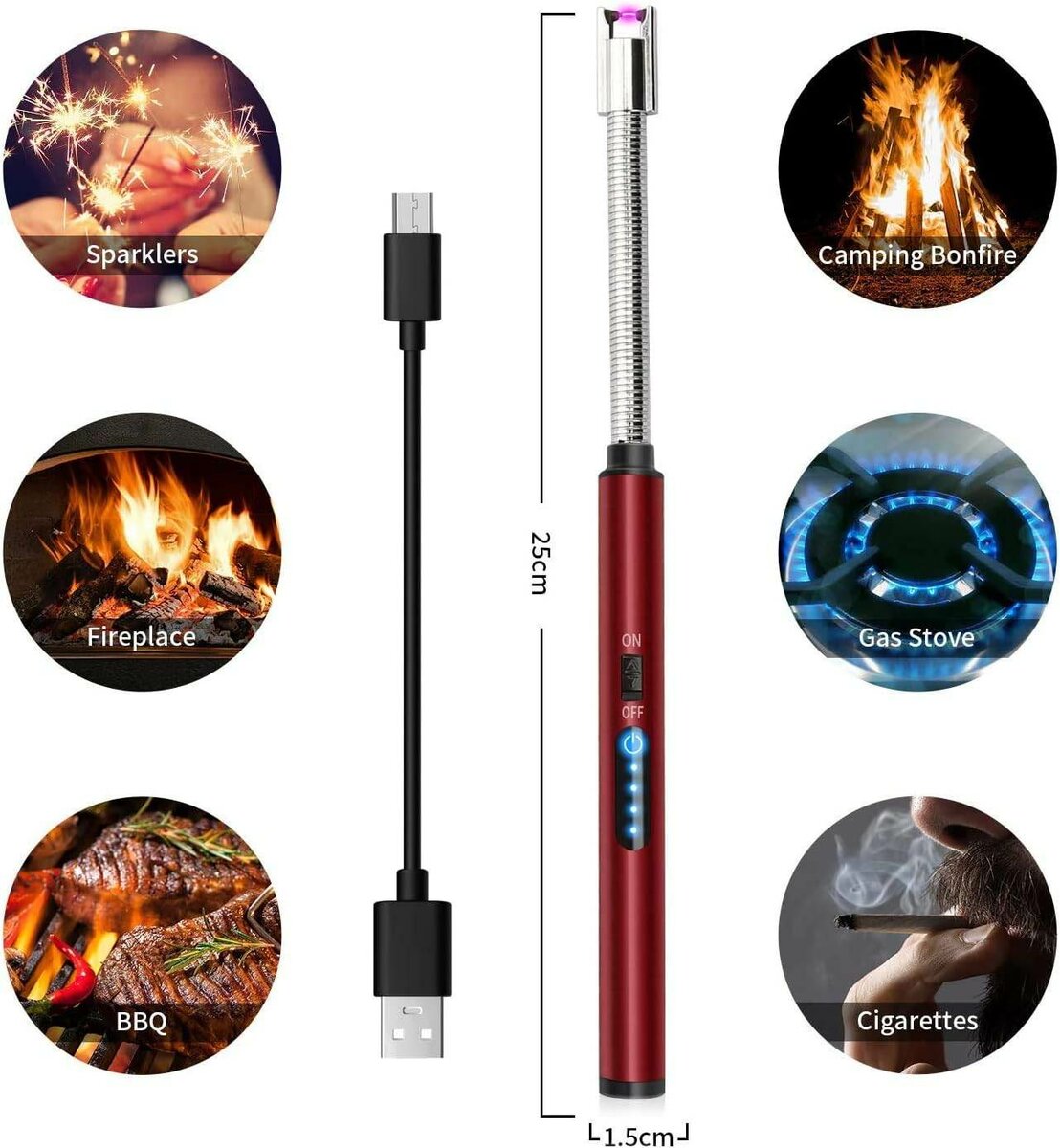 Rechargeable Stove Lighter