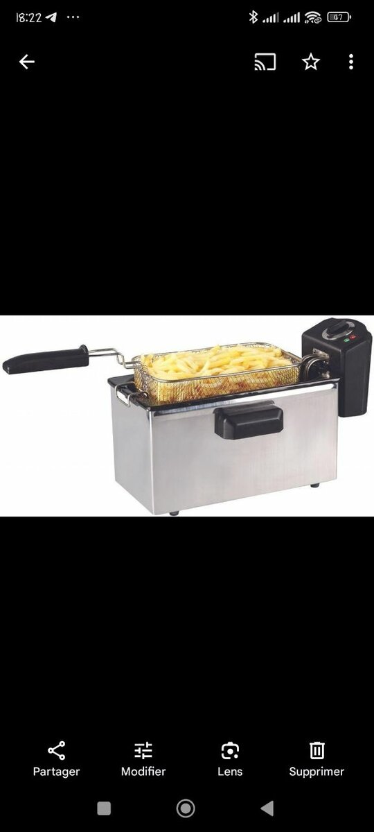 Friteuse électrique Semi-pro