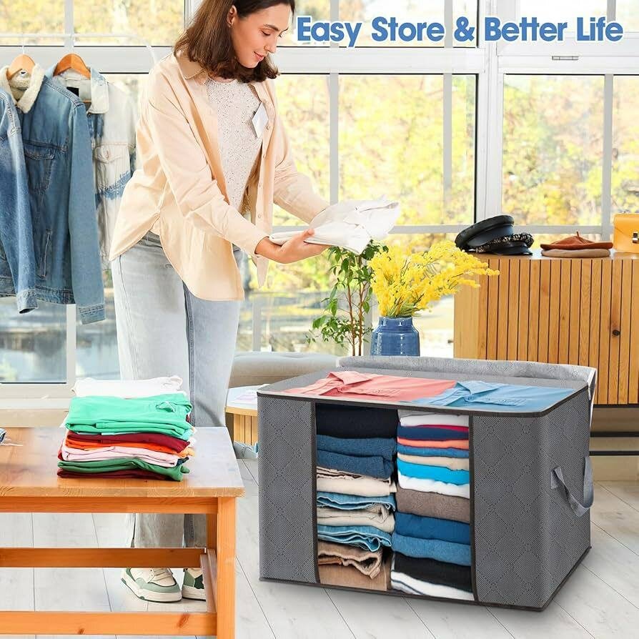 Boîte de Rangement en Tissu