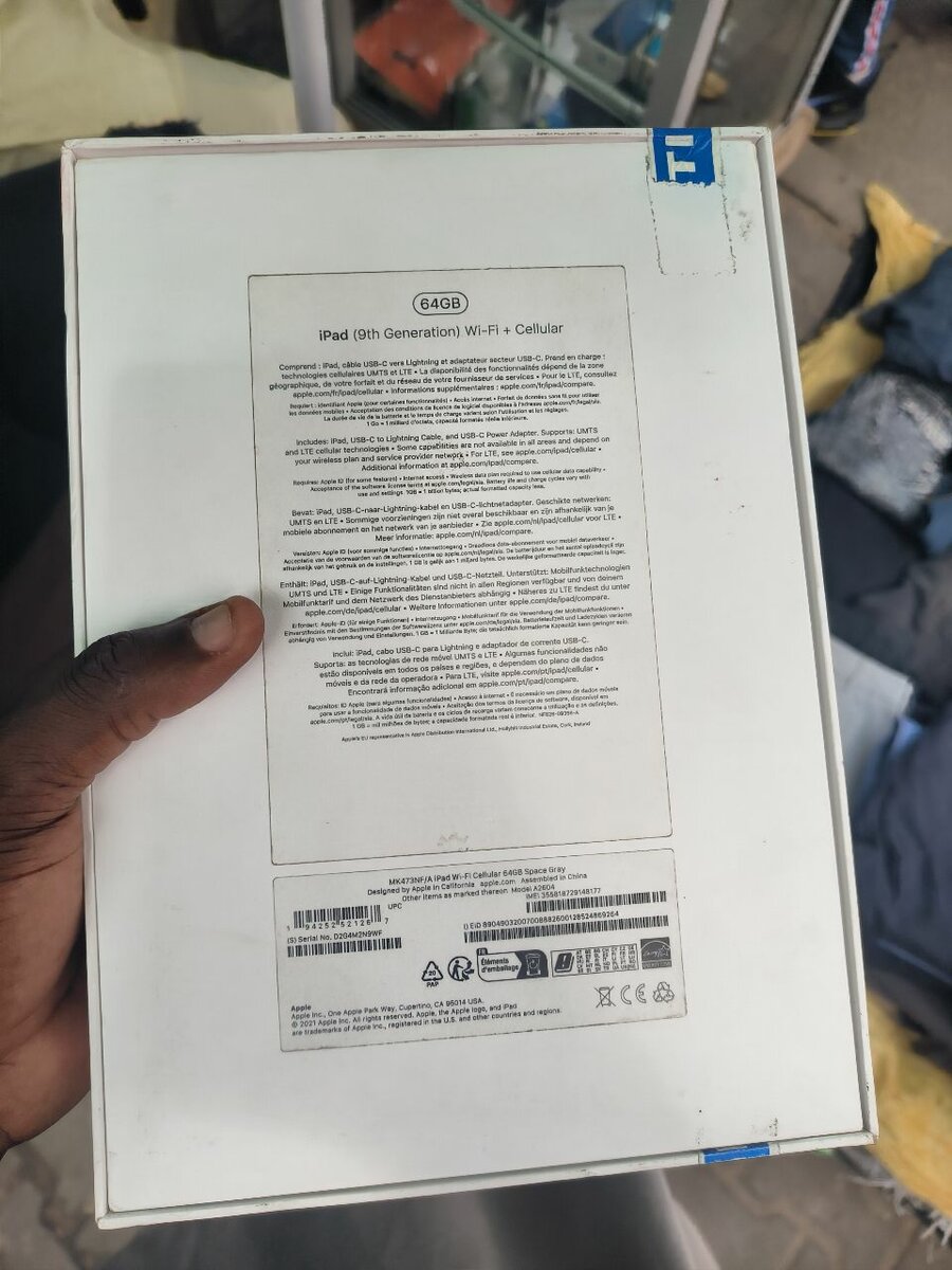 iPad 9e Génération 256Go Wi-Fi