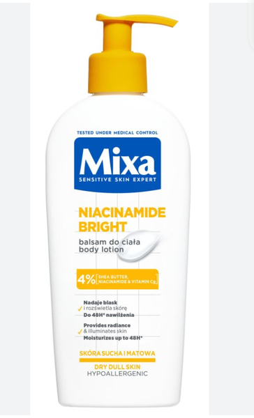Lotion Corporel Mixa Niacinamide Bright