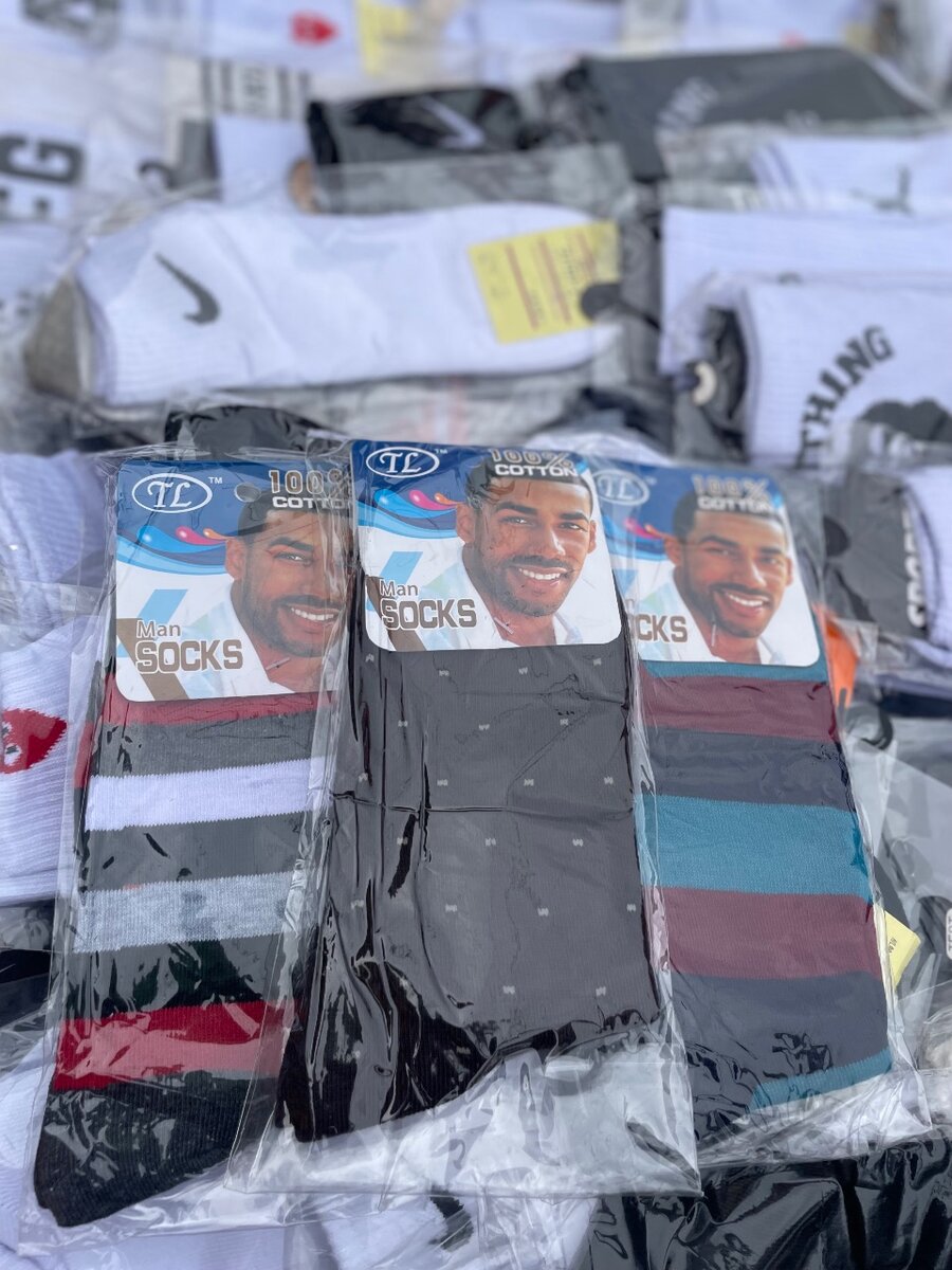 Chaussettes 100% coton