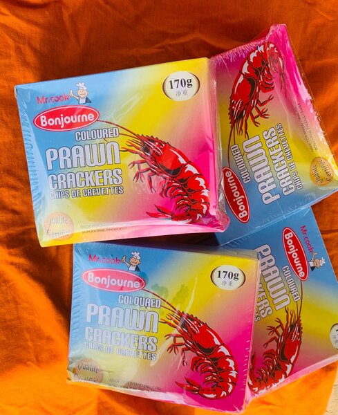 Chips crevettes colorés 170g