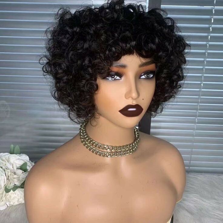 Perruque Bouncy courte élégant