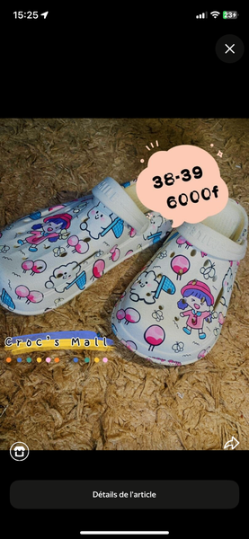 Sabots décontractés imprimés