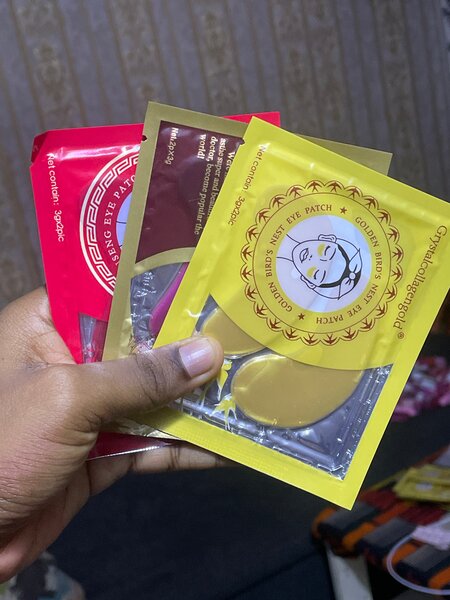 Patchs Yeux Or Hydratants