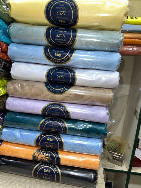 Tissus de Satin Colorés Haute Qualité