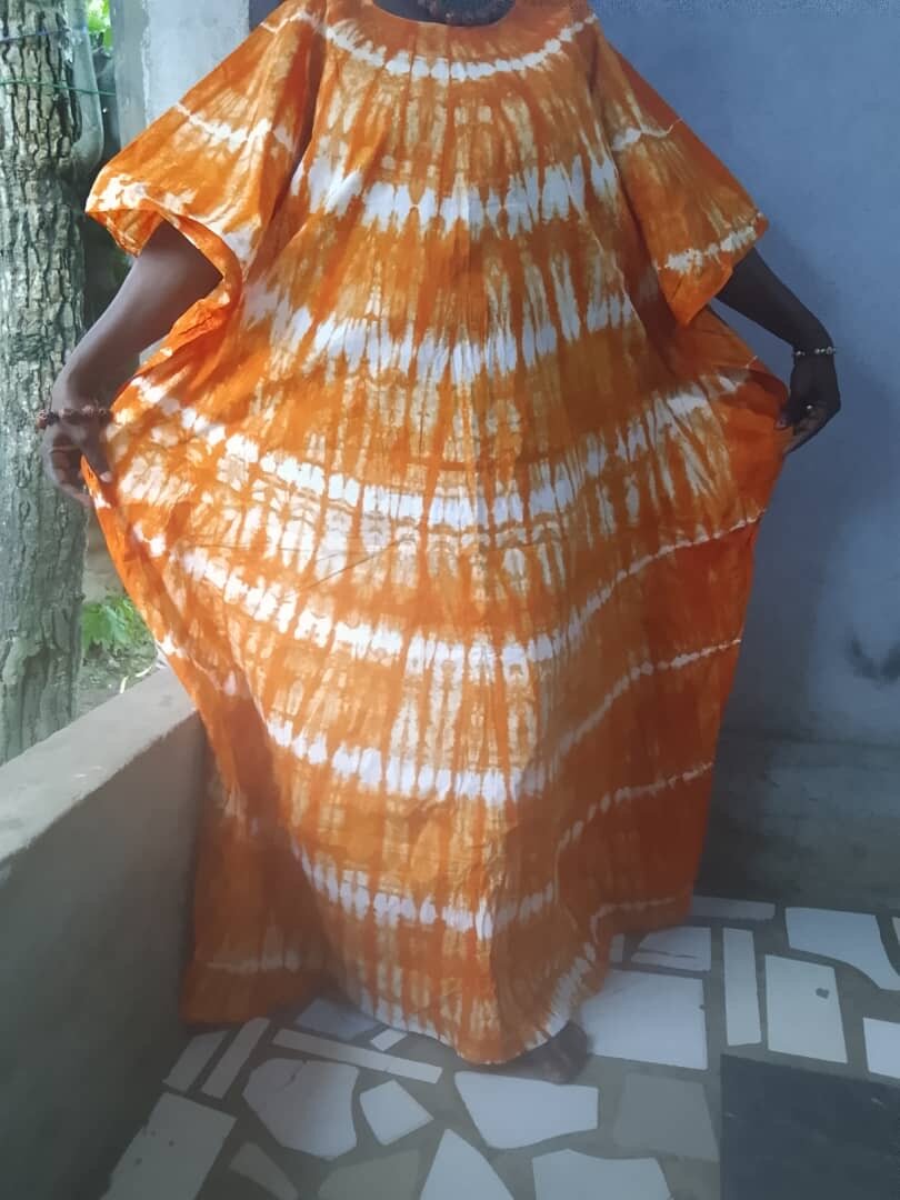 Robe Tunique Bohème Tie-Dye