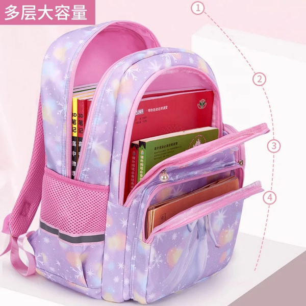 Sac d'école Reine des Neiges