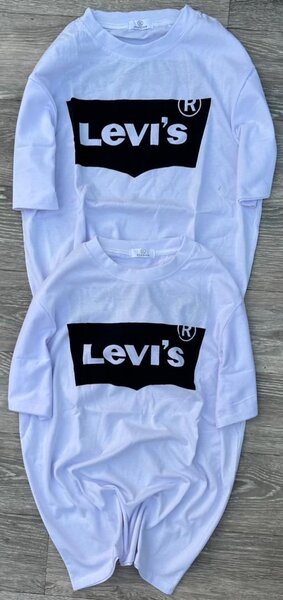 Ensemble T-shirt Levi's pour bébé et adulte