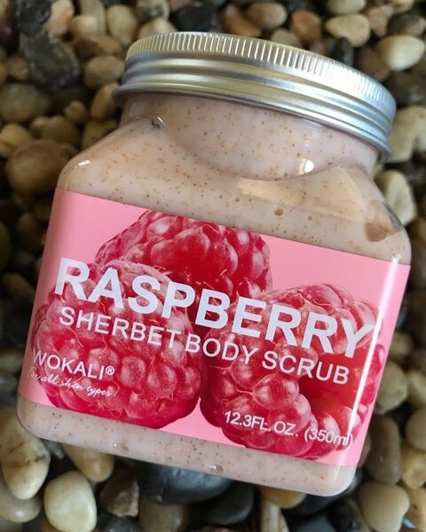 Gommage Corps Framboise Wokali