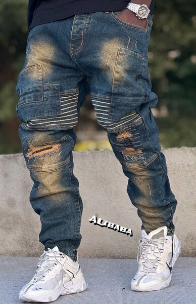 Jeans cargo décontractés