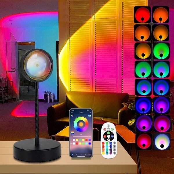 Lampe projecteur LED RGB