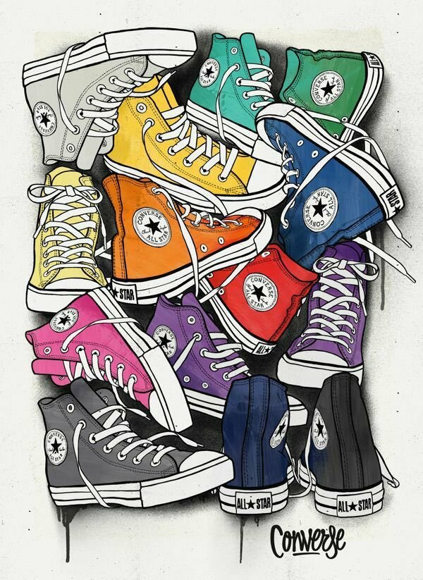 Sneakers Converse Colorés
