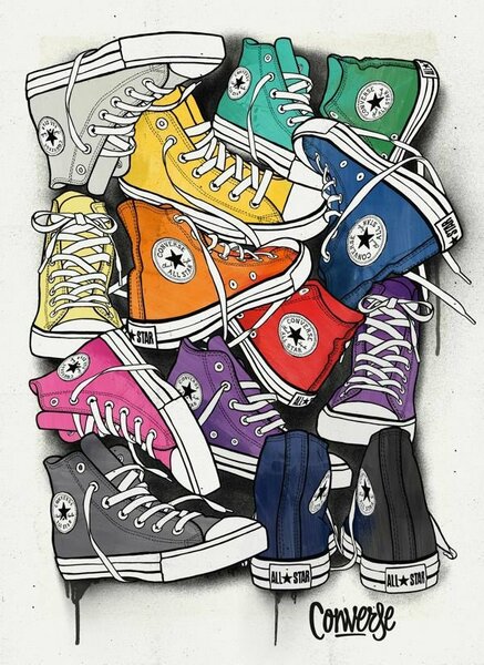 Sneakers Converse Colorés