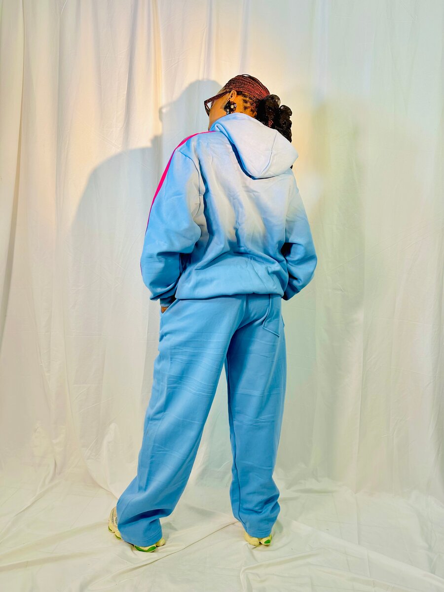 Blue Gradient Tracksuit