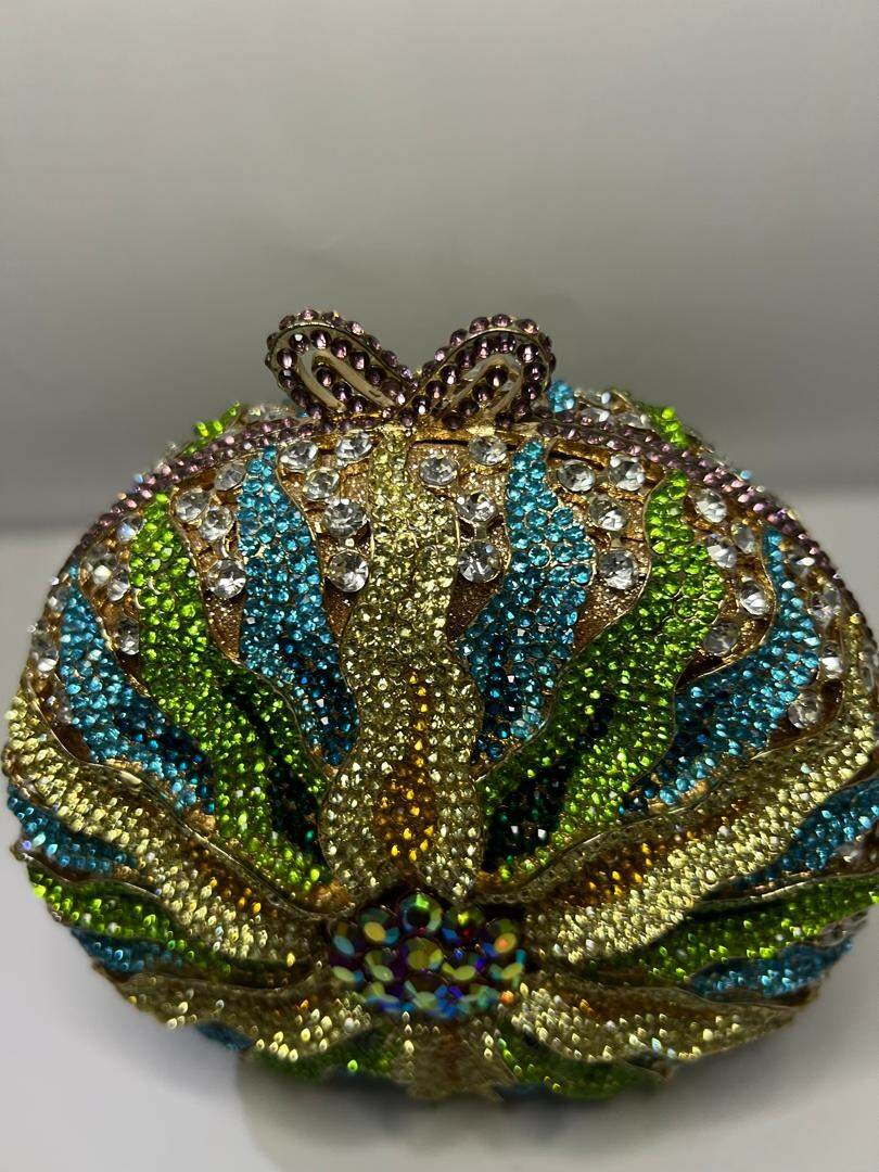 Round Multicolor Purse
