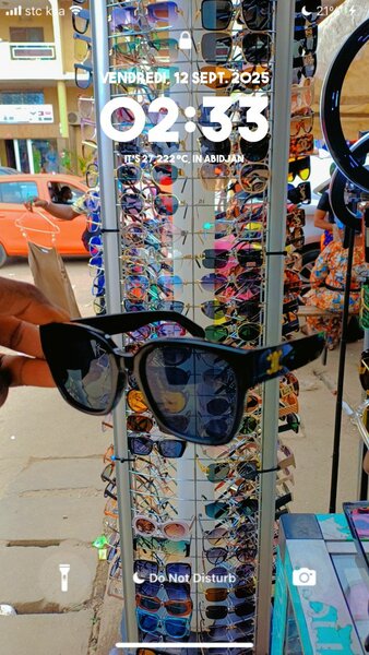 Lunette de soleil tendance