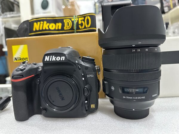 NIKON D750 + Objectif Sigma 24