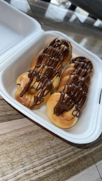 Mini donut chocolat nuttella