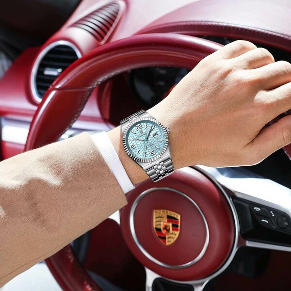 Montre homme étanche élégante