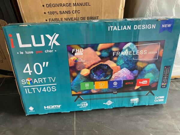 Smart TV 40" FHD iLUX