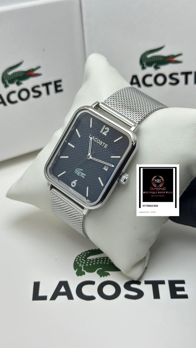 Montre Lacoste Élégante Acier