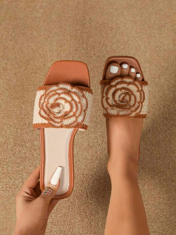 Sandales en crochet élégantes