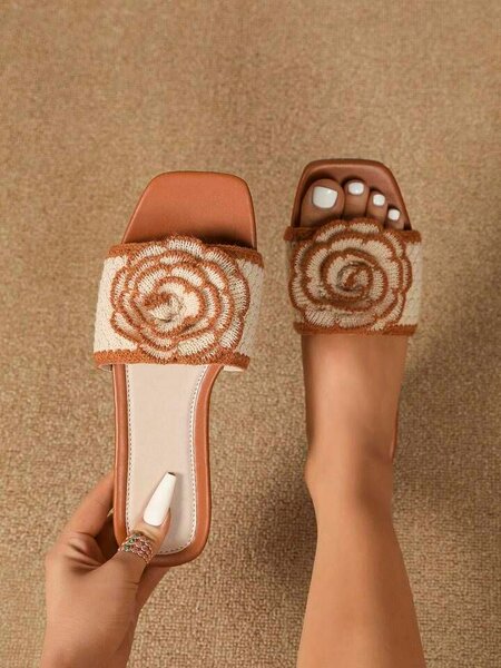 Sandales en crochet élégantes